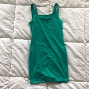 Mini Green Dress